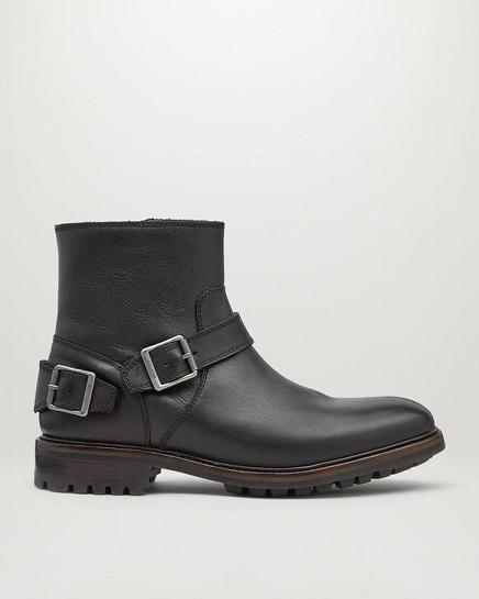 Bottes Belstaff Homme Trialmaster Noir Cuir Soldes VA7148029